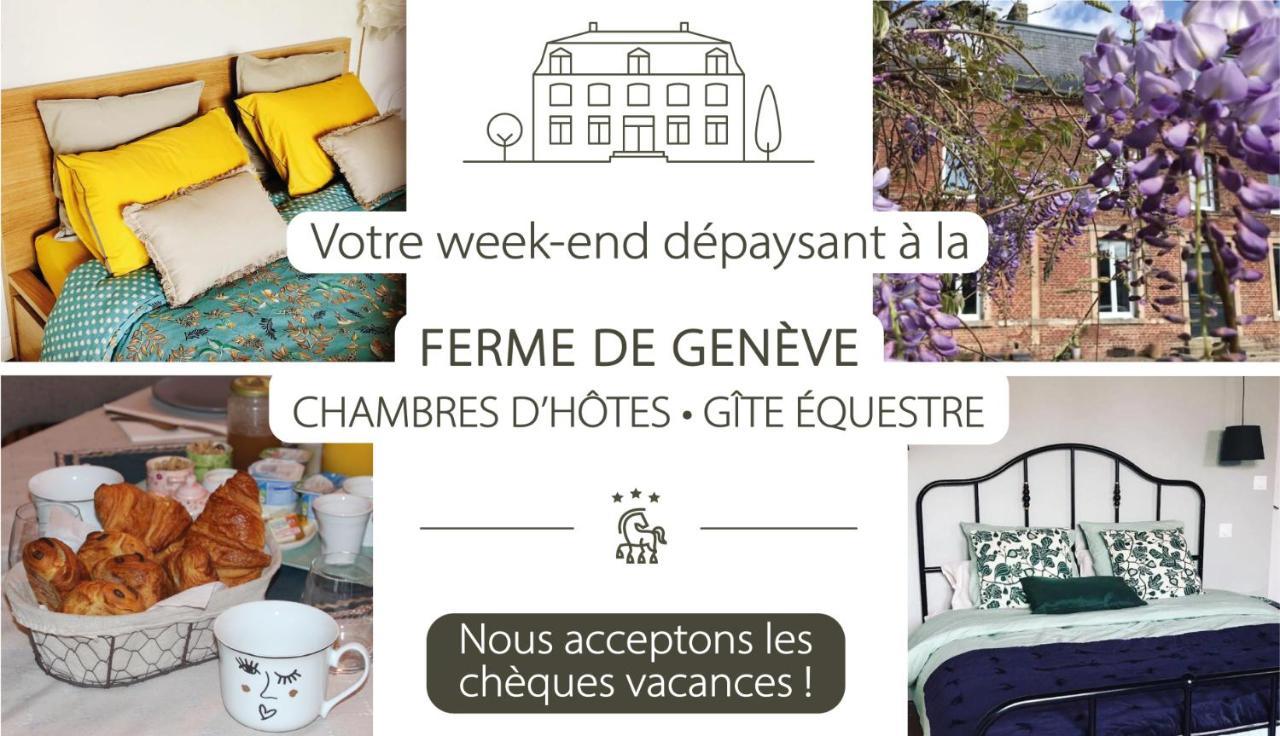 Ferme De Geneve Panzió Beaurevoir Kültér fotó
